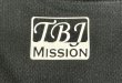 画像3: TBJ 夏素材シャツ　汗吸収&ひんやり効果  ブラック　MISSION ロゴ入り (3)